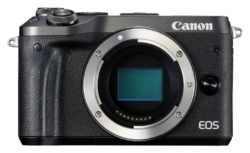 Canon EOS M6 Compact System Camera Body Only - Black